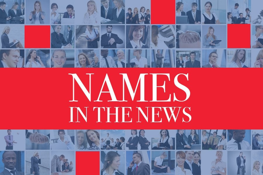 Names in the news