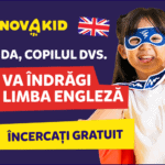 Copiii îndrăgesc engleza pentru începători la cursurile Novakid novakid cursuri engleza 600x500