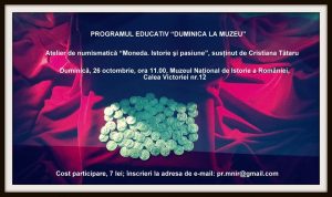 duminica la muzeu, atelier educativ