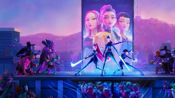 HUNTR/X from Netflix's ″KPop Demon Hunters″