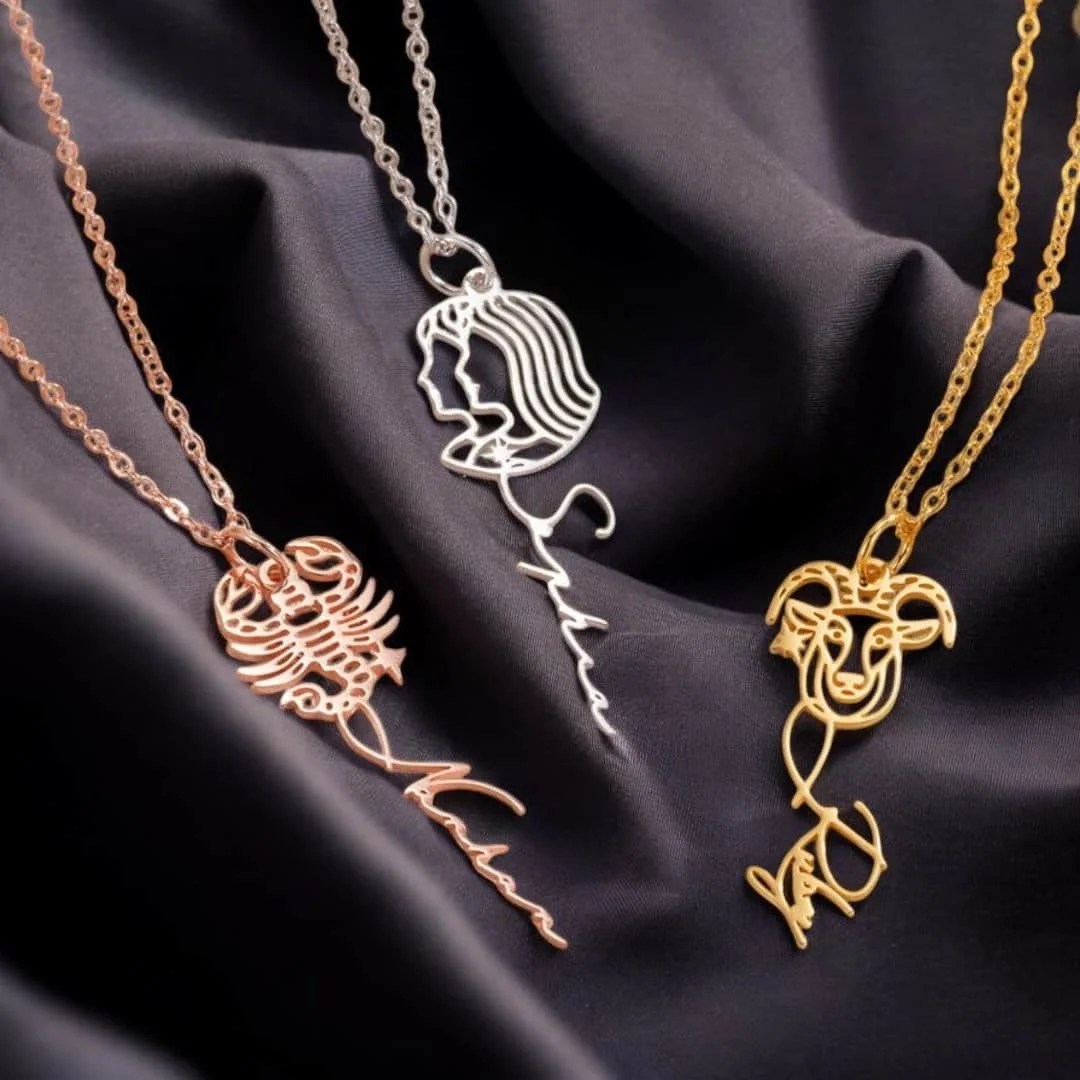 Scorpio Season 9 scorpio gemini capricorn necklaces