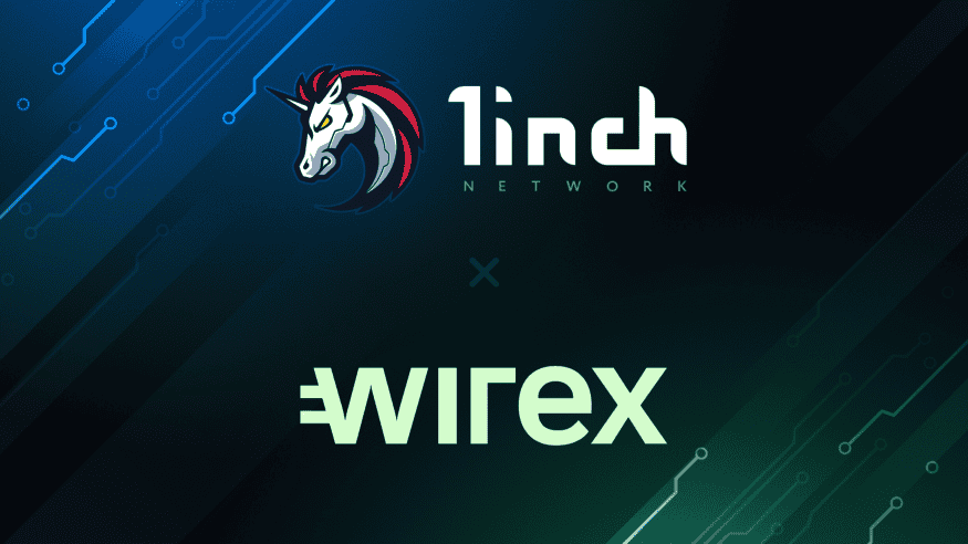 Wirex Wallet (WXT) partners with 1inch Network to allow token exchange immediately on the app 1 Wirex Wallet (WXT) partners with 1inch Network to enable token exchange directly on the app