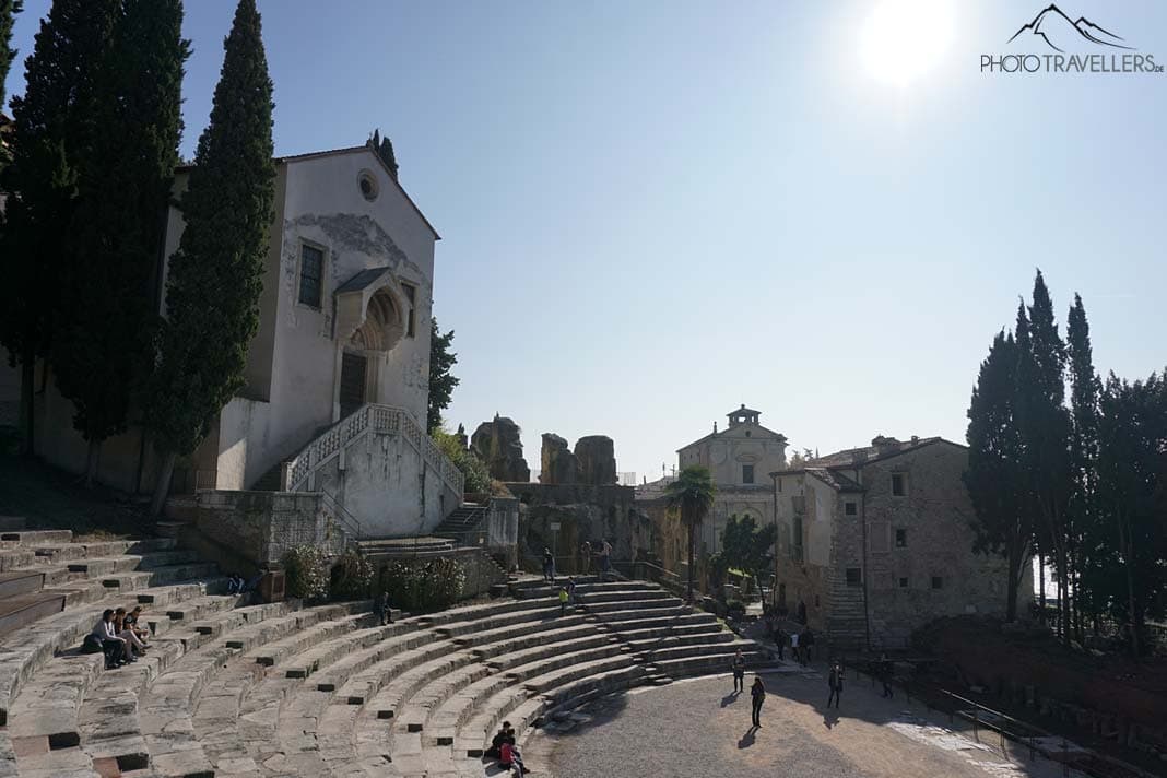 Der kleine Teatro Romano di Verona