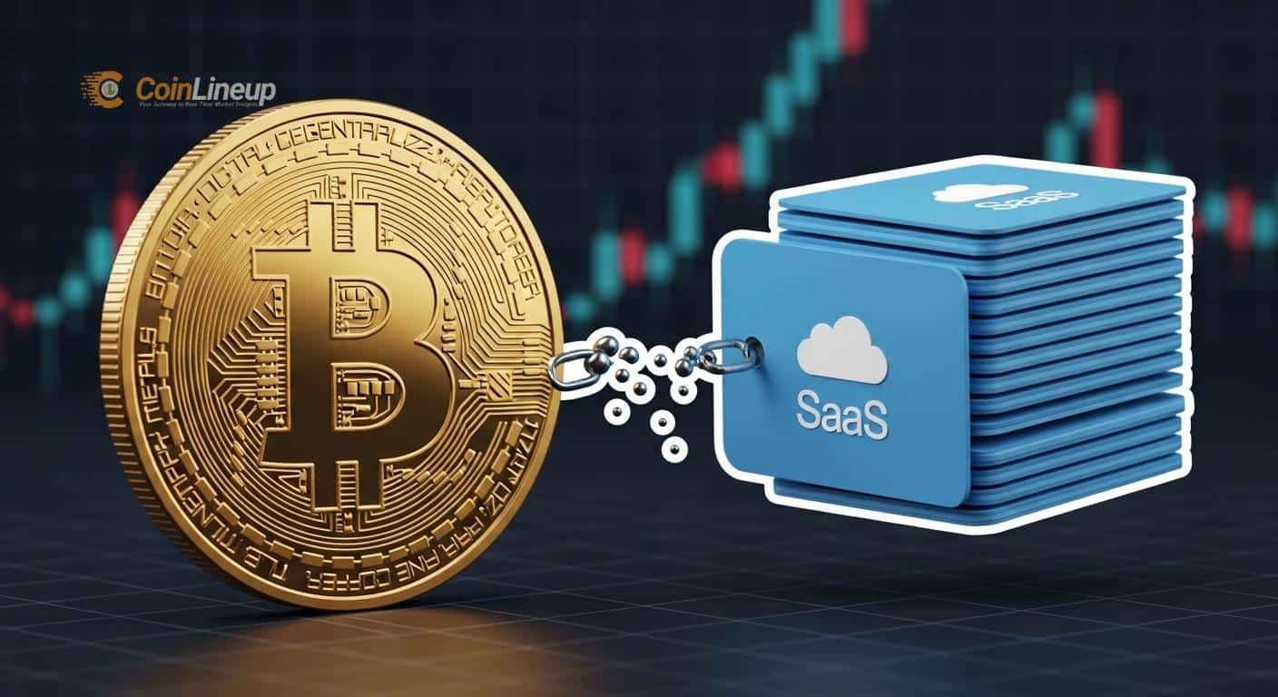 Why Bitcoin's SaaS correlation and bounce risk hinge on liquidity