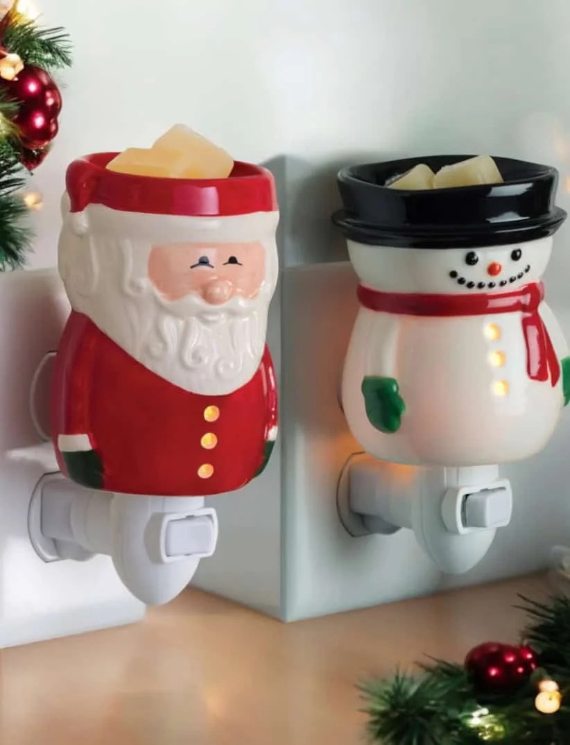 Christmas Gmones in Lights Classic T-Shirt 1 The Santa or Frosty Plugin Wax Warmers melt wax cubes in a wall outlet, adding festive charm to your space with Christmas decorations and garland.
