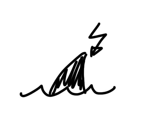 sketchnote Hai zeichnen
