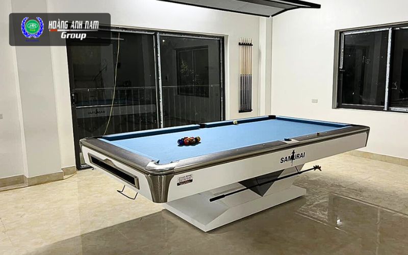 Chính sách hỗ trợ khách hàng khi mua bàn Bida lỗ Samurai Limited màu trắng