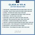 Lecturi obligatorii pentru clasa a 7-a lecturi obligatorii clasa a 7 a