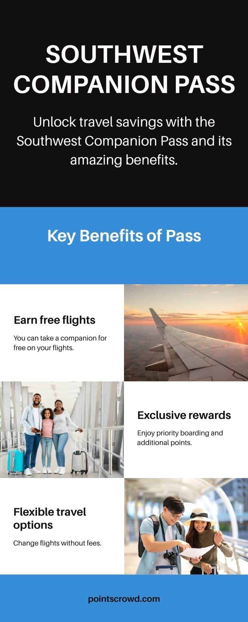 Southwest Airlines Companion Pass & How to Get the Maximum Benefit 2 Key Features Southwest Companion Pass