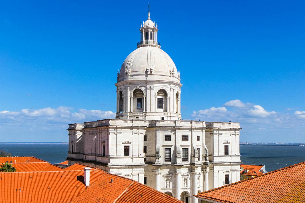 Blick auf die Kirche Igreja de Santa Engrácia