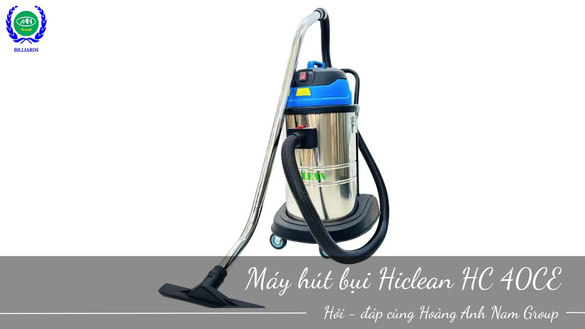 Máy hút bụi công nghiệp HiClean HC 40CE