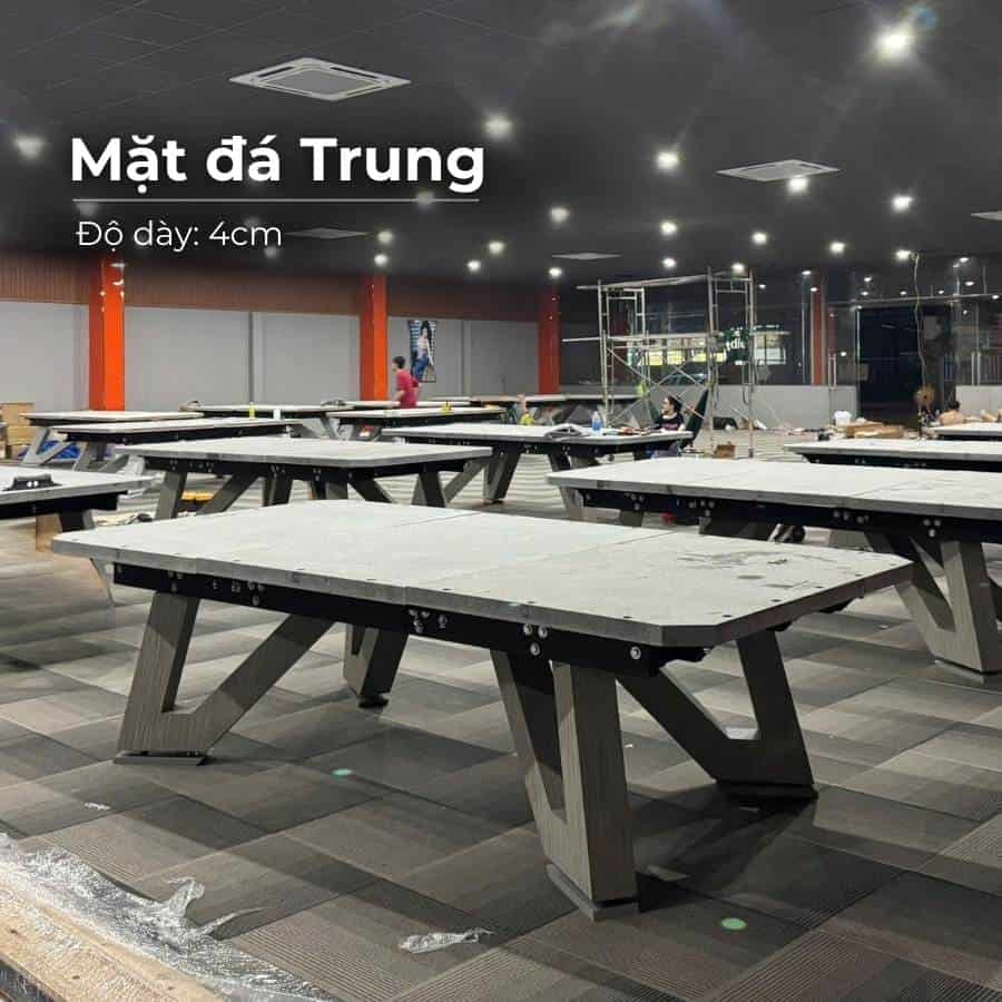 BÀN BIDA 3C HOLLYWOOD V1 9 Mặt đá trung