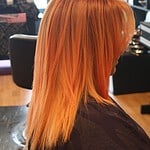 Client getting hair colored at Niagara Falls hair salon LJ Hair Design