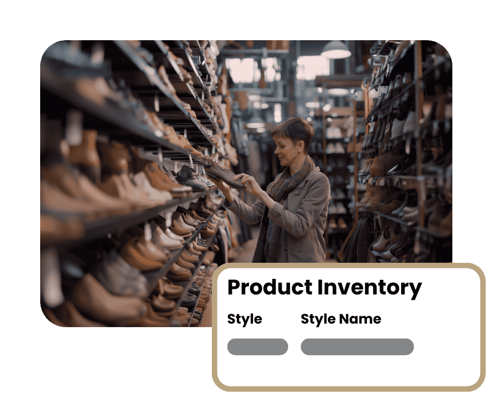 Footwear inventory management system