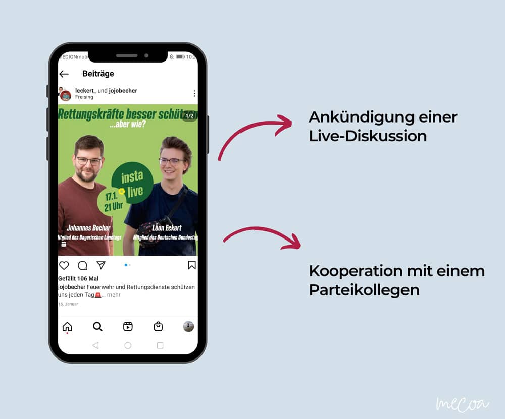 Instagram Format: Instagram-Live