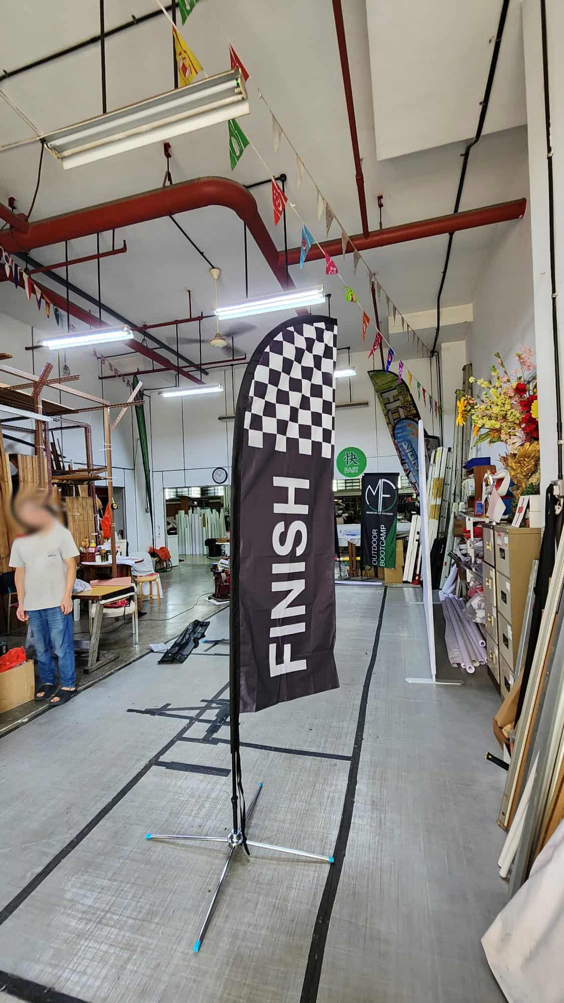 feather flag - Finish feather flag - Finish