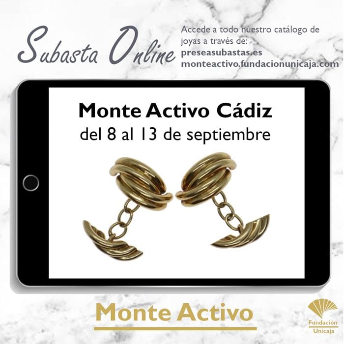 Monte Activo - Subastas online de joyas septiembre 2022 Cádiz