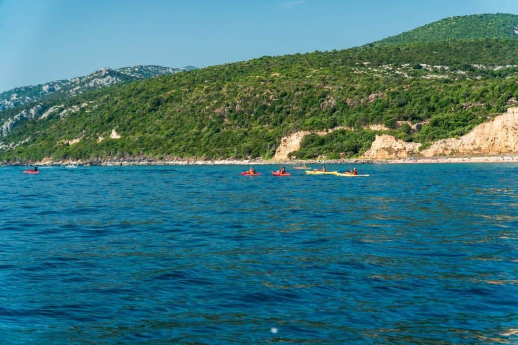 sardynia - groty i klify orosei