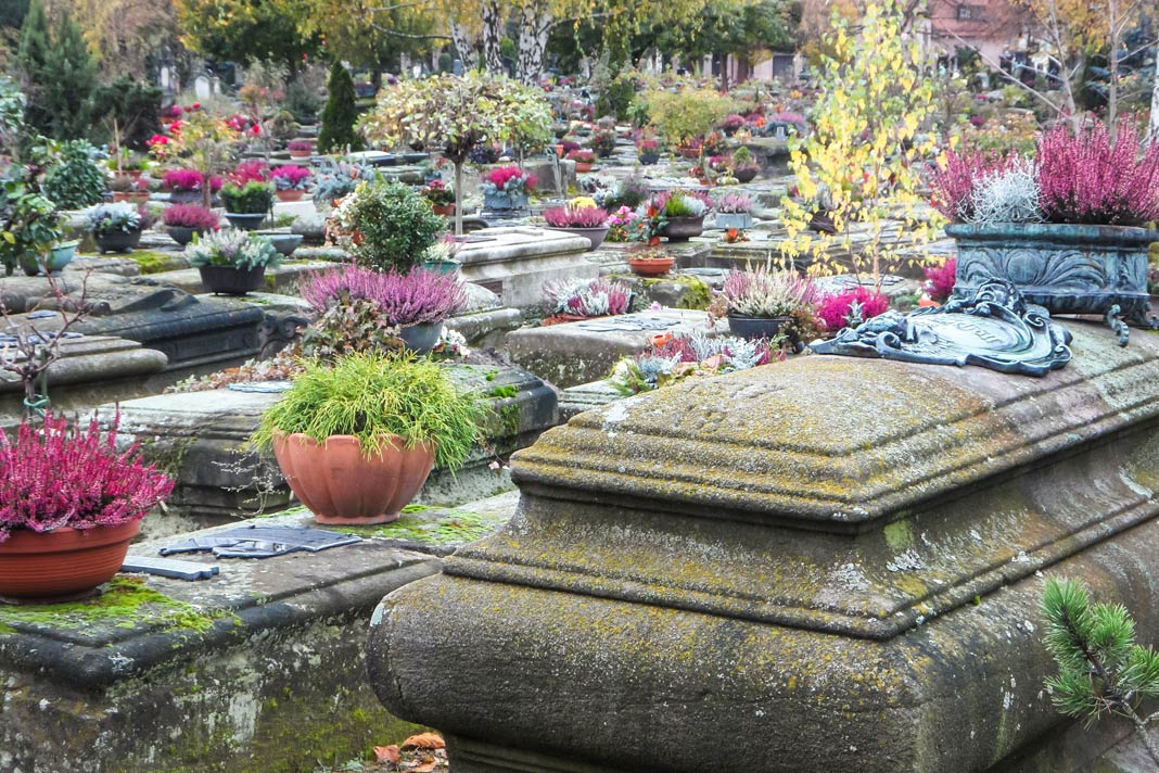 Der Johannisfriedhof in Nürnberg