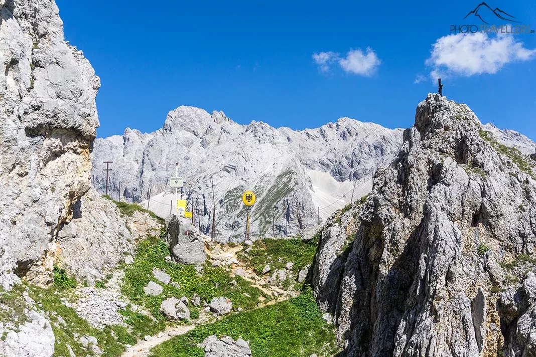Das Gatterl mit Blick auf die Zugspitze