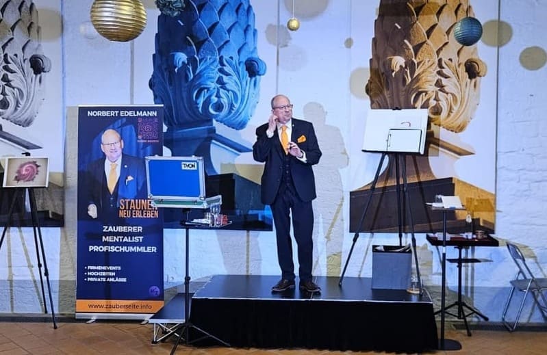 Zauberer bei einer Hochzeit mit individueller Show