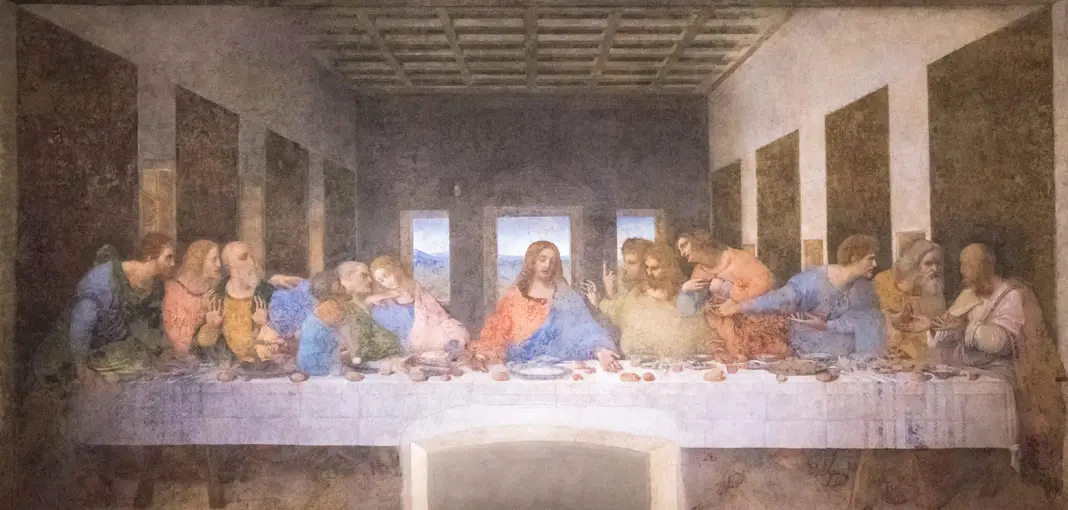 Das Abendmahl von Leonardo Da Vinci