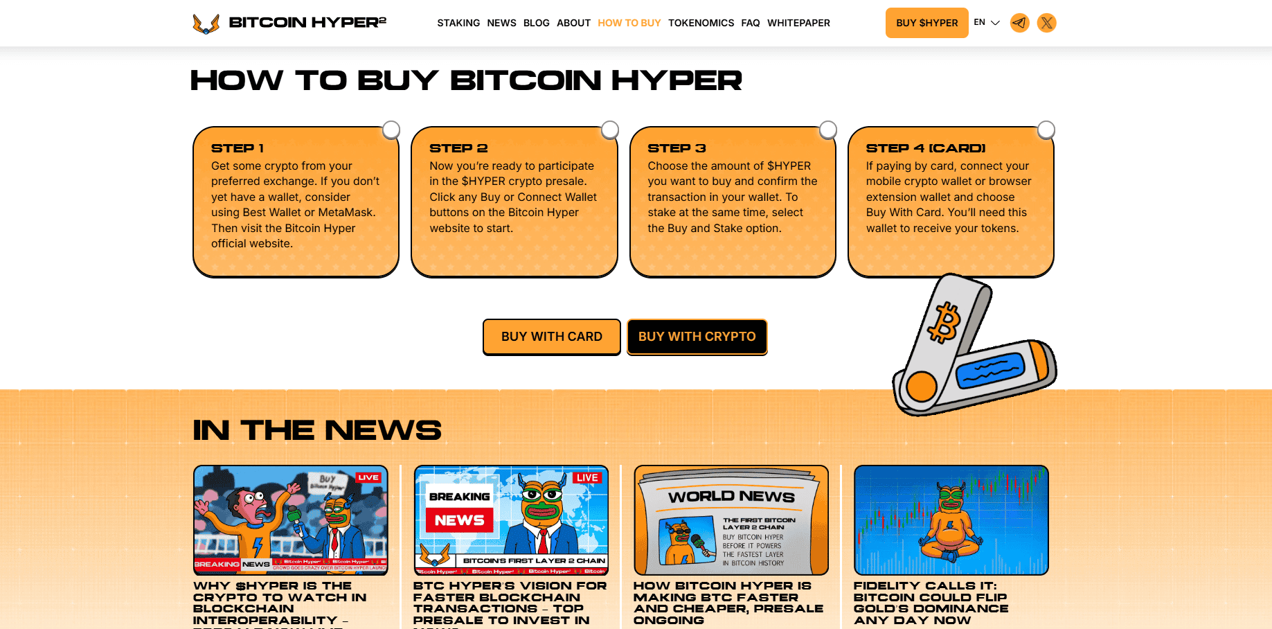 Bitcoin Hyper ($HYPER) Bitcoin Layer-2 for Real BTC DeFi
