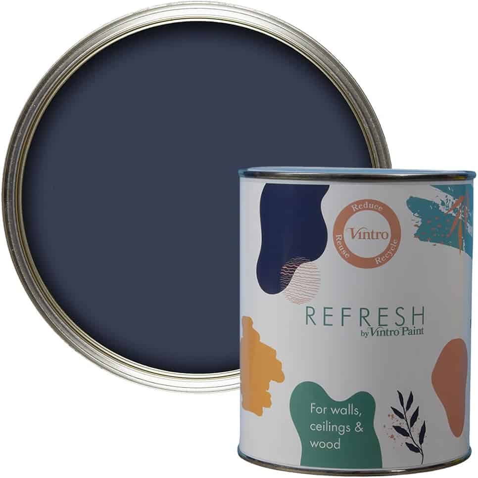 navy blue wall paint