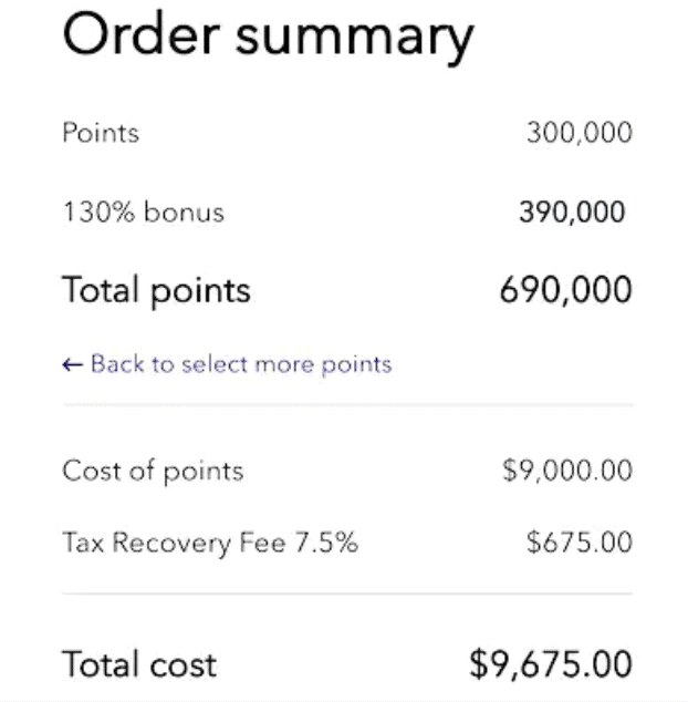 JetBlue Buy Points Up to 130% Bonus Through December 31, 2025 2 An example of buying points with a 130% bonus