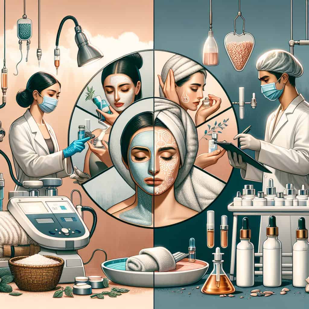 natural vs. clinical: exploring the best facial treatments for sensitive skin
