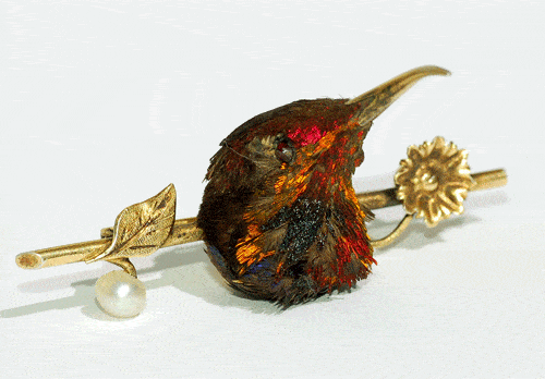 Rowan and Rowan - Hummingbird brooch Image courtesy of Rowan & Rowan - Hummingbird brooch