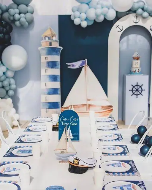 Sail the Seas Boat Party Decoration
