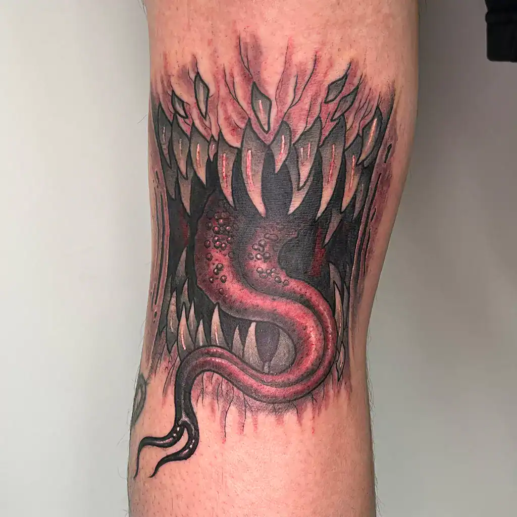 traditional tattoo Venom