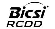 Bicsi® RCDD logo