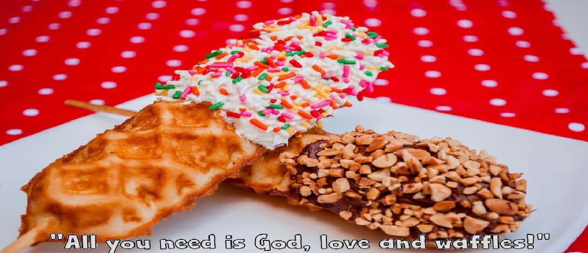 Waffle On A Stick For Weddings And Parties Waffle On A Stick For Weddings And Parties