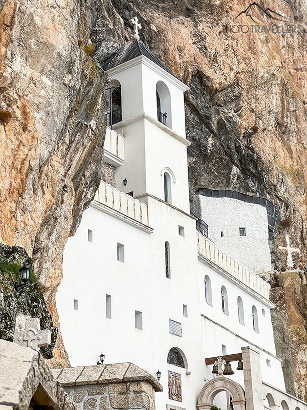 Das Kloster Ostrog in Montenegro