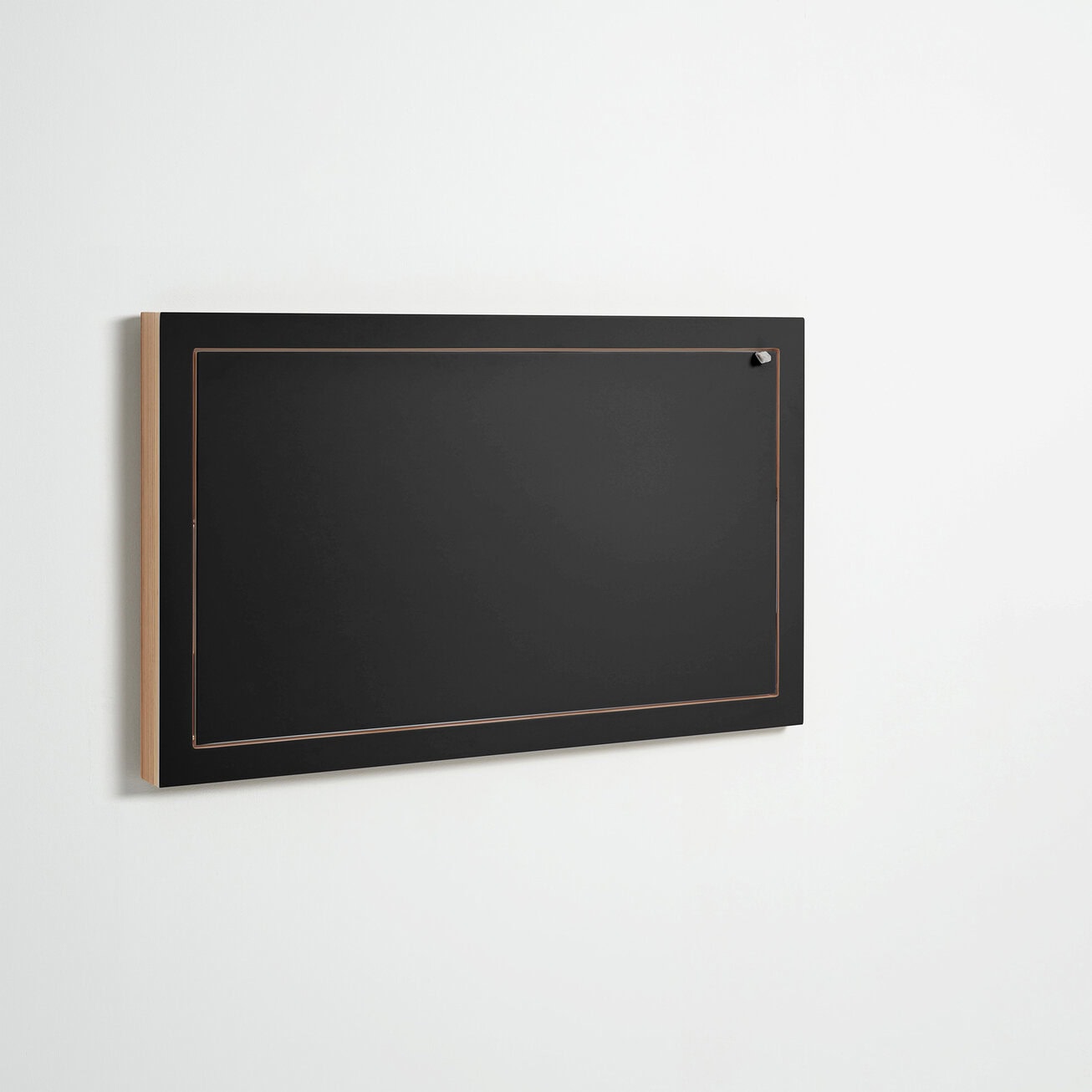 Fläpps Staatssekretär-in 100×60-1 – Schwarz | Klappbarer Wandschreibtisch mit Stauraum