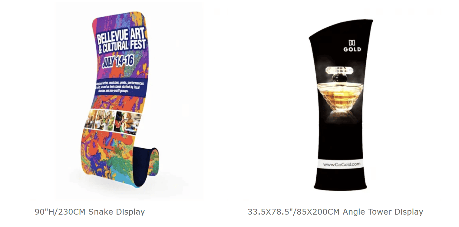 Tension Fabric Backdrop (23) Tension Fabric Backdrop in different shapes