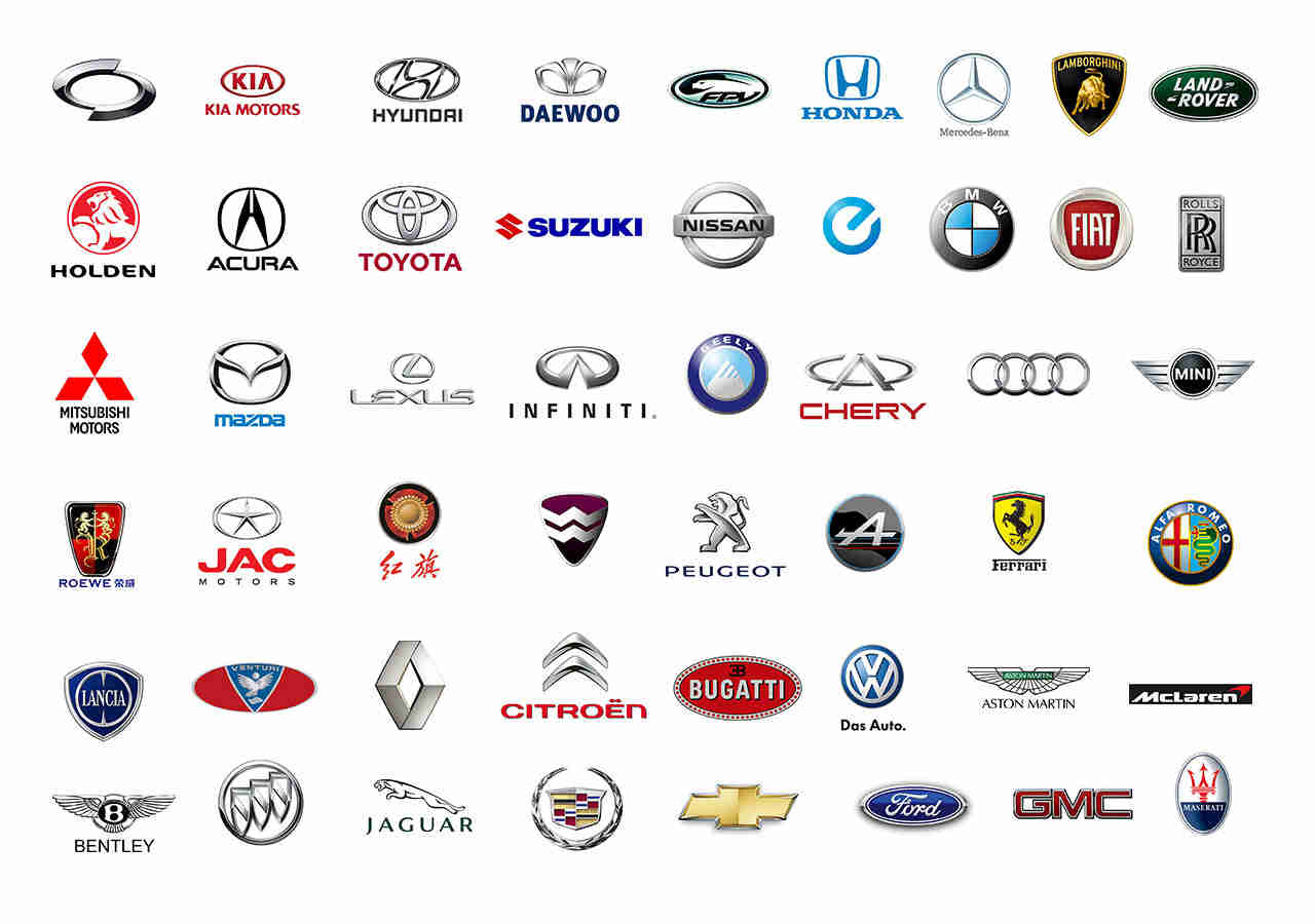 Just some of the car brands we provide locksmith services for!