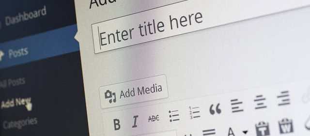 eblog wordpress post screen