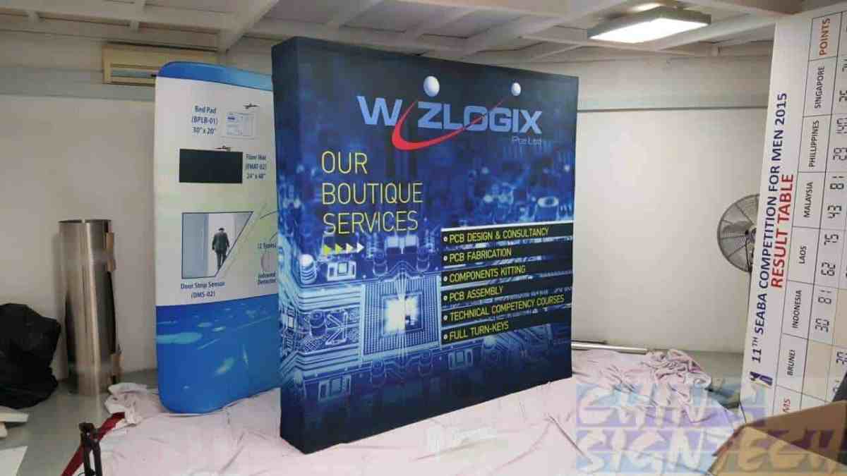 Fabric Pop Up Display