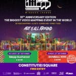 iMapp București 2025 sărbătorește 10 ani de spectacole vizuale, alături de Gumball 3000 și Food Truck Festival!