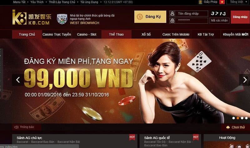 K8bet - Khám Phá Sân Chơi Cá Cược Đỉnh Cao Châu Á