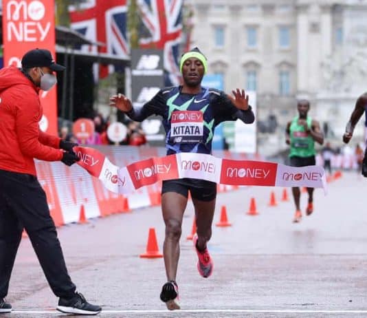 Kitata Wins the London Marathon, Kipchoge Fades to 8th