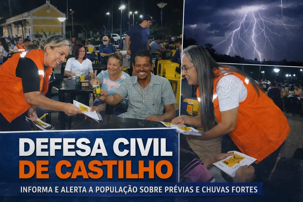 O QUE É E COMO ATUA A DEFESA CIVIL DE CASTILHO