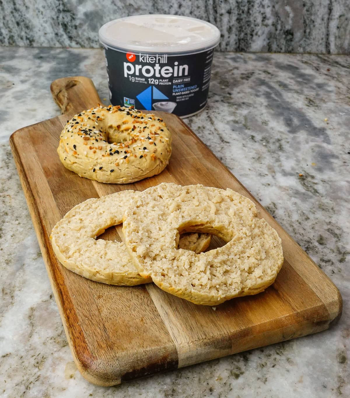 vegan protein bagels