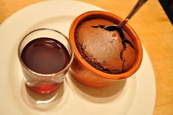 Chipolte Chocolate Soufflé & Mulled Port, Food Gypsy Chipolte Chocolate Soufflé & Mulled Port, Food Gypsy