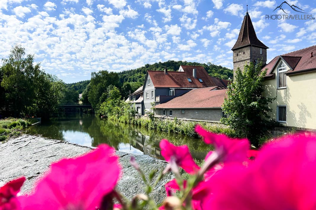 Creglingen mit Blick auf die Tauber