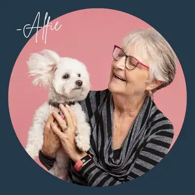 Jeannie bingenheimer smiling