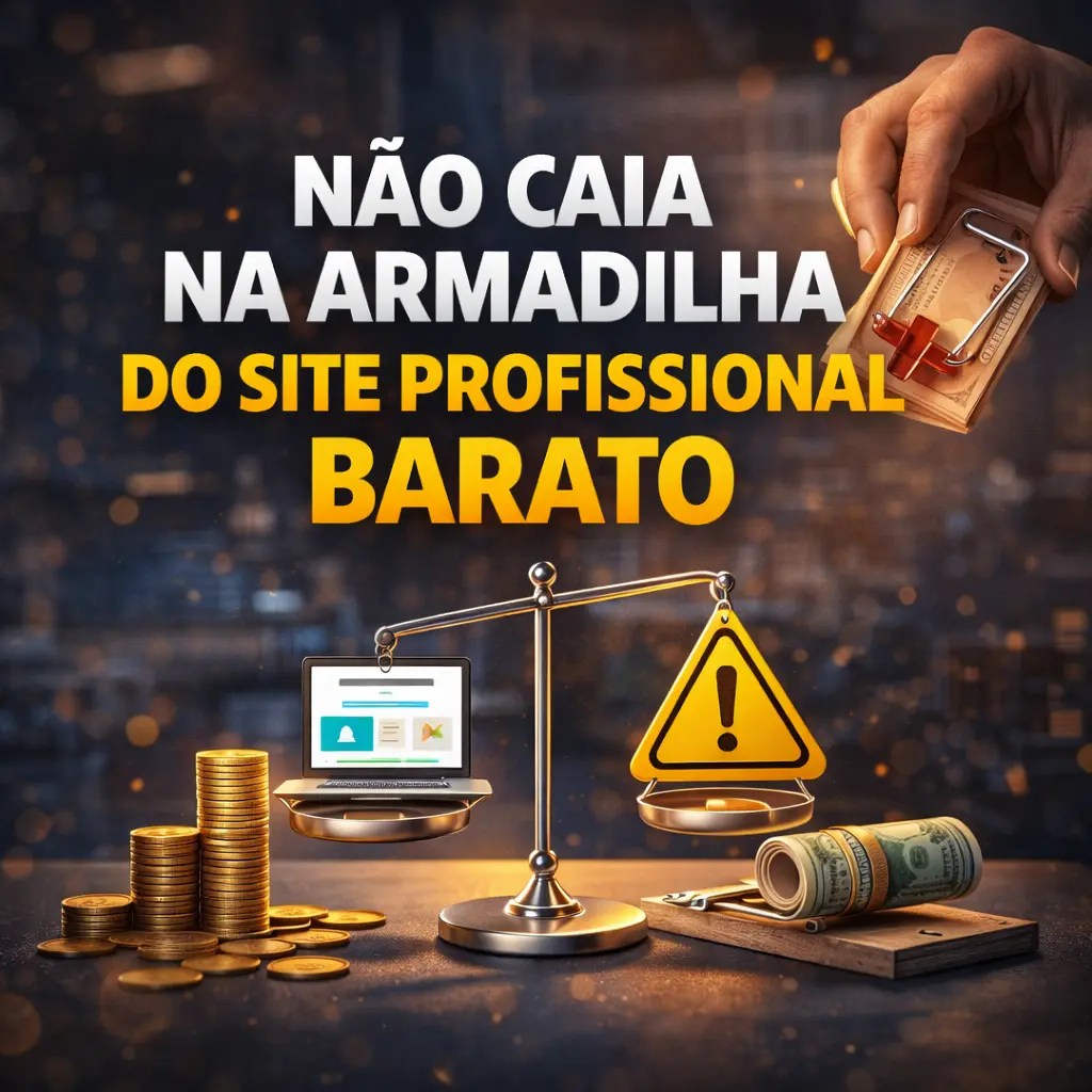 CRIAÇÃO DE SITE PROFISSIONAL PREÇO: O ERRO DE OLHAR SÓ PARA O NÚMERO